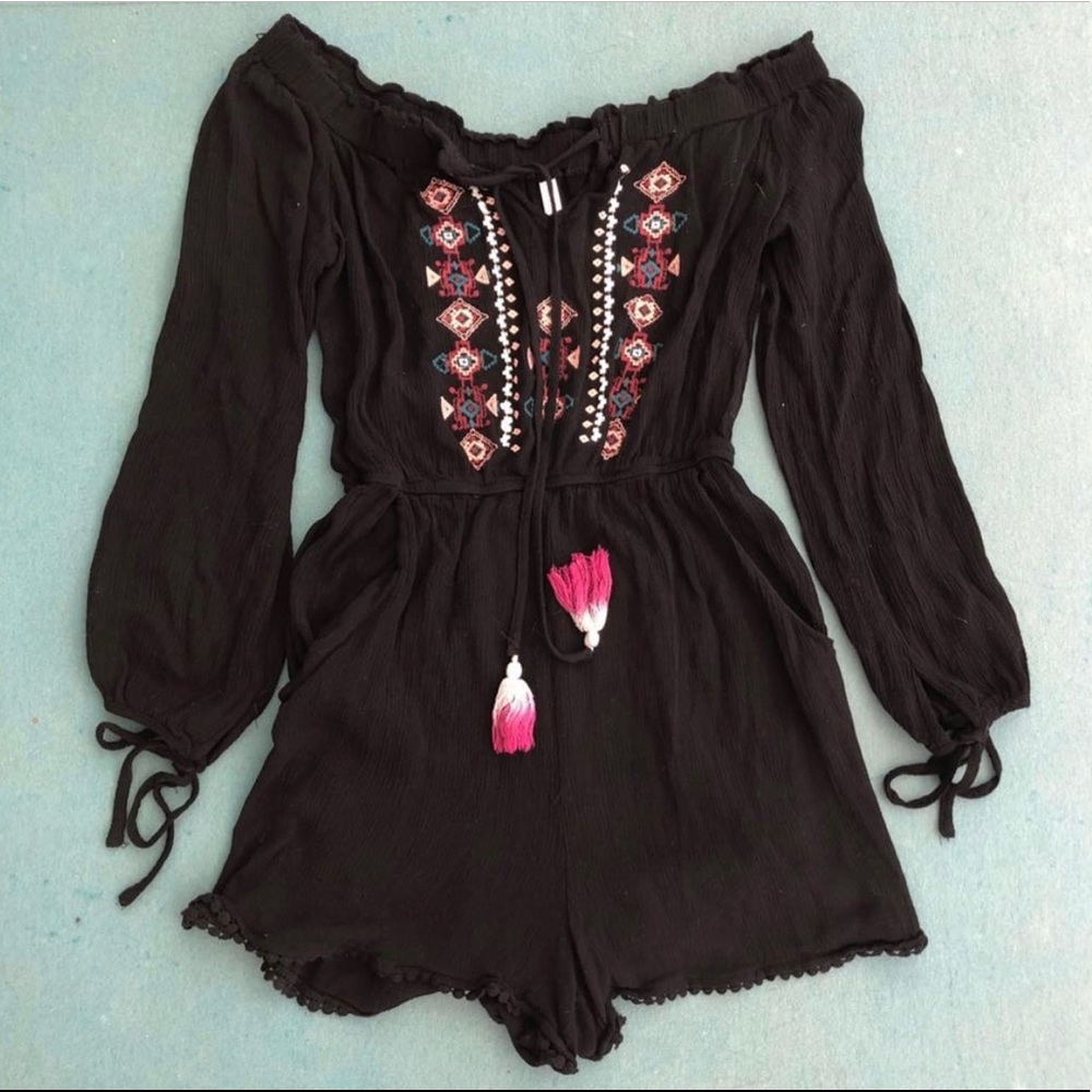 Off The Shoulder Romper